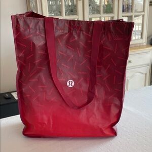 Lululemon Athletica Crimson Tote Bag